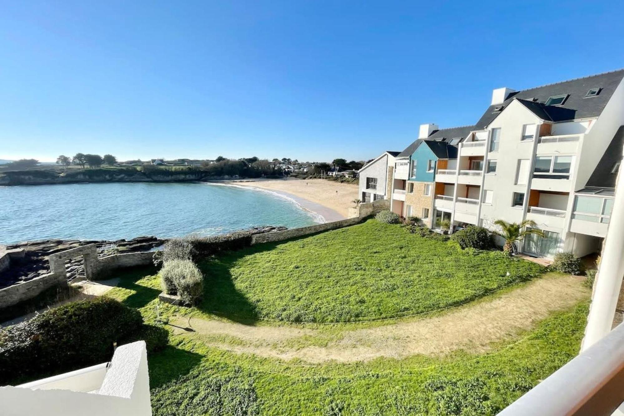 Pieds Dans L'Eau T2 Archi Cosy - Vue Mer 180 Ploemeur Esterno foto